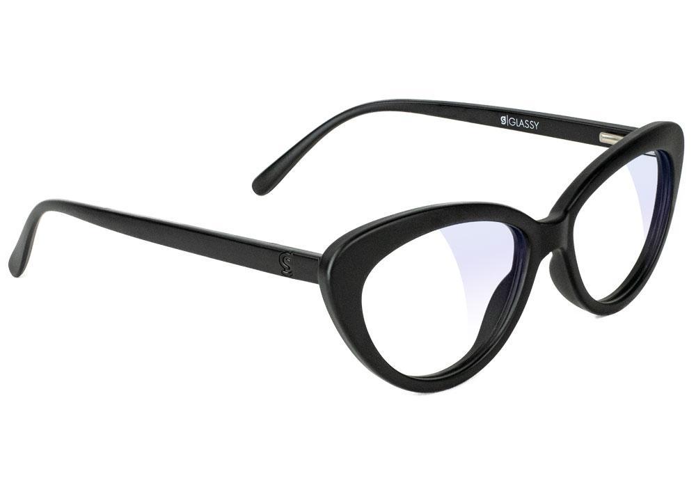 Selina Matte Black Blue Light Blocking Gaming Glasses