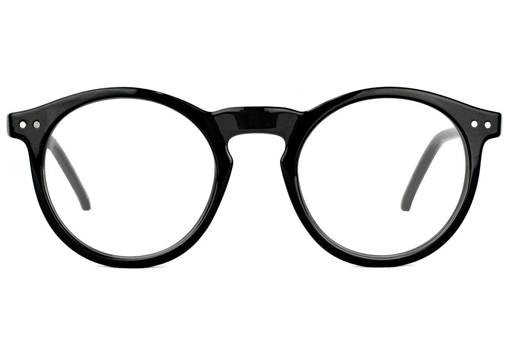 Apollo Black Prescription Glasses Front