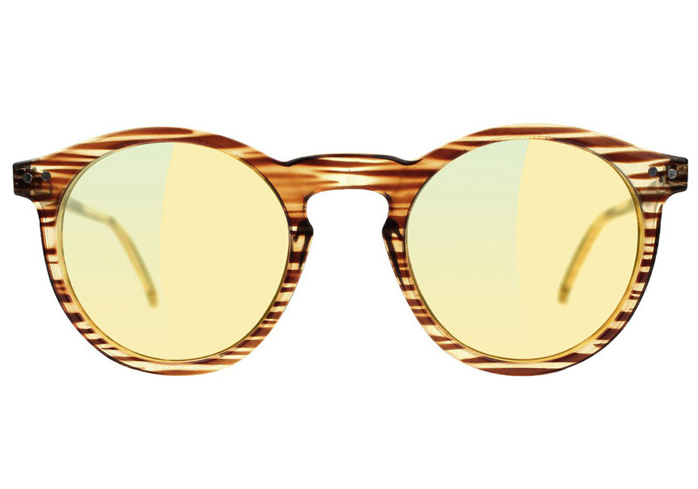 Apollo Honey Blue Light Blocking Gaming Glasses Yellow Lens Front