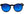 Apollo Matte Blackout Blue Mirror Polarized Sunglasses Front