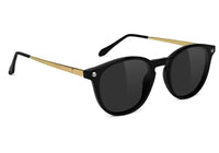 Aria Premium polarized sunglasses by Glassy Eyewear #color_black/gold