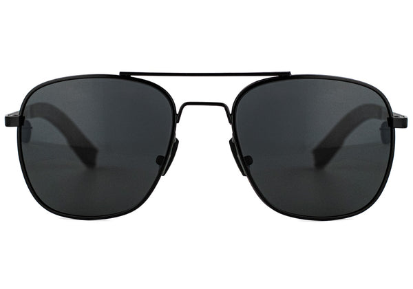 Brea Black Polarized Sunglasses Front