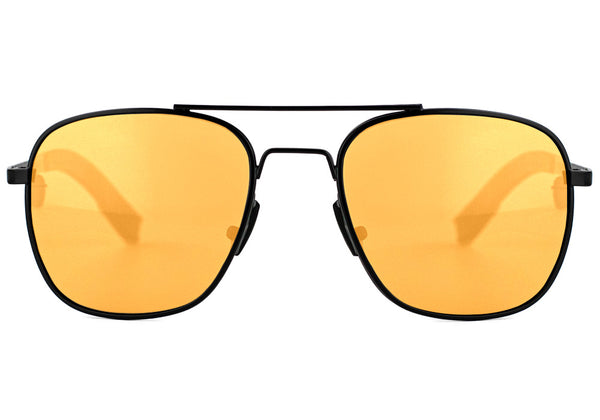 Brea Black Yellow Lens Polarized Sunglasses Fornt