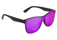 #Color_Matte Black/Purple Mirror