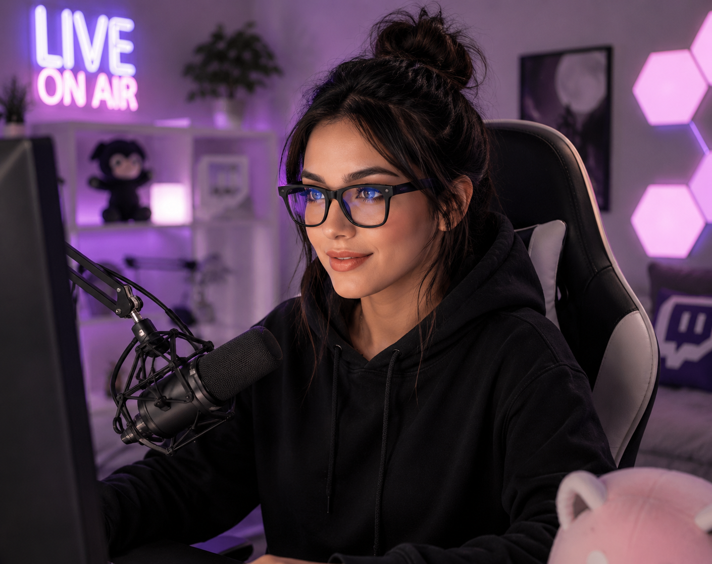 Harper blue light gaming glasses by Glassy Eyewear