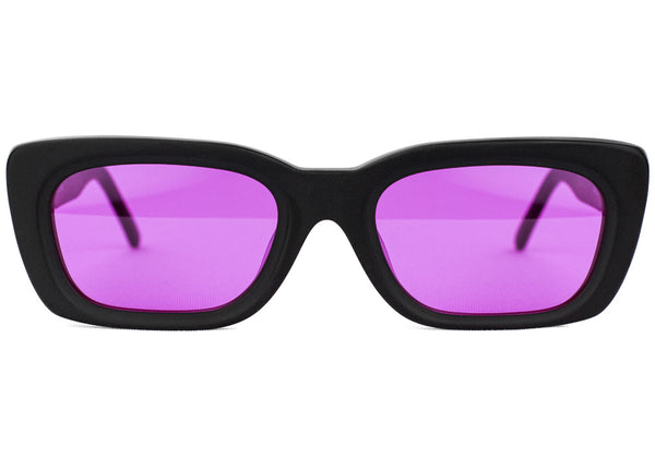 Kennedy Black Polarized Sunglasses Front