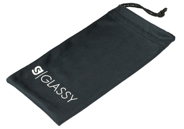 Selina Matte Black Polarized Sunglasses Cloth Bag