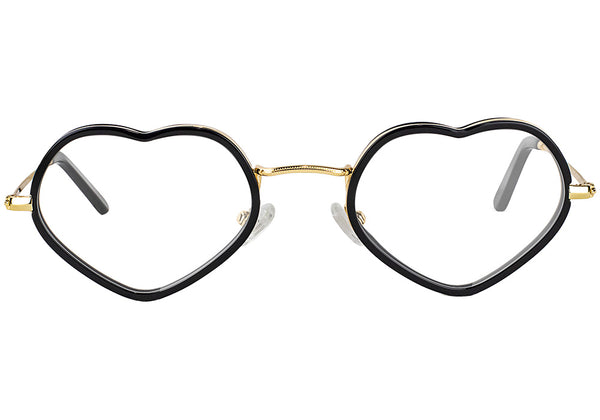 xBliss Black Gold Prescription Glasses Front