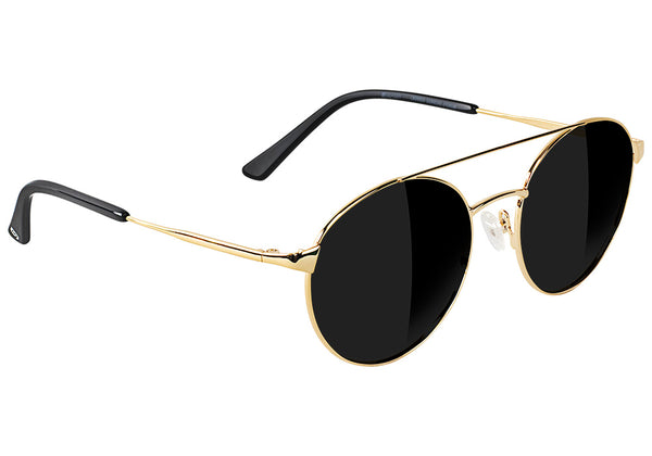 James Crowder Gold Polarized Sunglasses