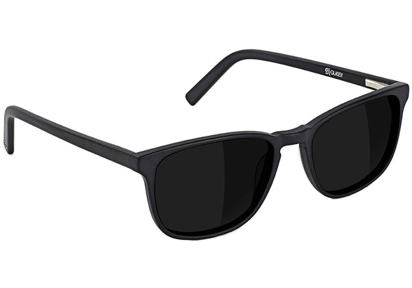 Galena Matte Black Polarized Sunglasses