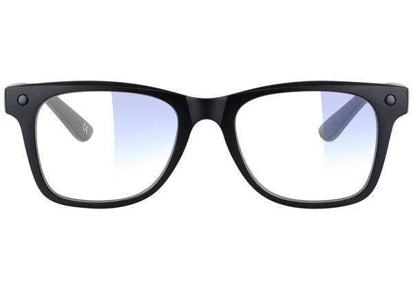 Harper Matte Blackout Blue Light Blocking Gaming Glasses Front