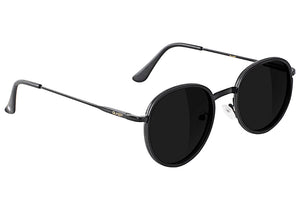 Lincoln Matte Black Polarized Sunglasses