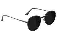 Lincoln Matte Black Polarized Sunglasses #Color_Matte Black