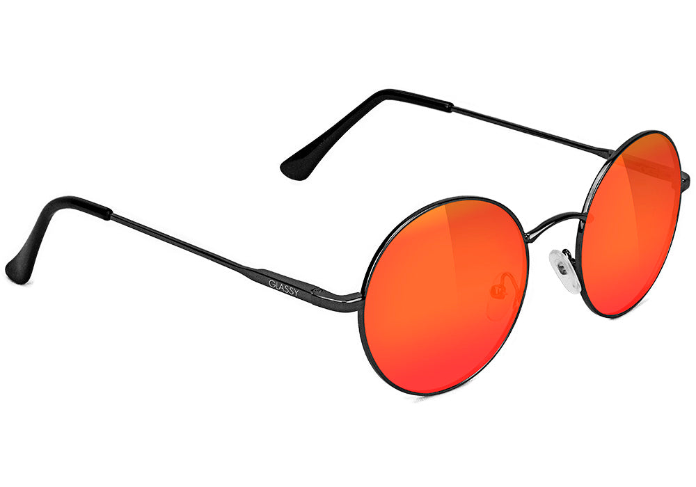 Mayfair Black Red Polarized Sunglasses