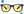 Mikemo Matte Black Blue Light Blocking Gaming Glasses Yellow Lens Front