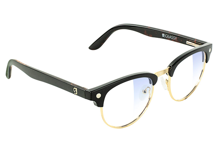 Morrison Black/Tortoise / Clear — BLUE LIGHT GAMING