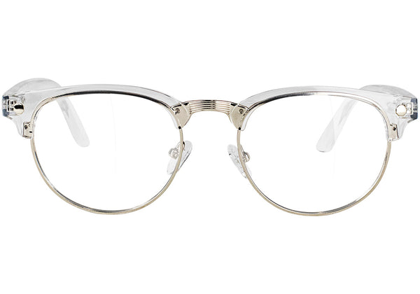 Morrison Clear Clubmaster Prescription Glasses Front