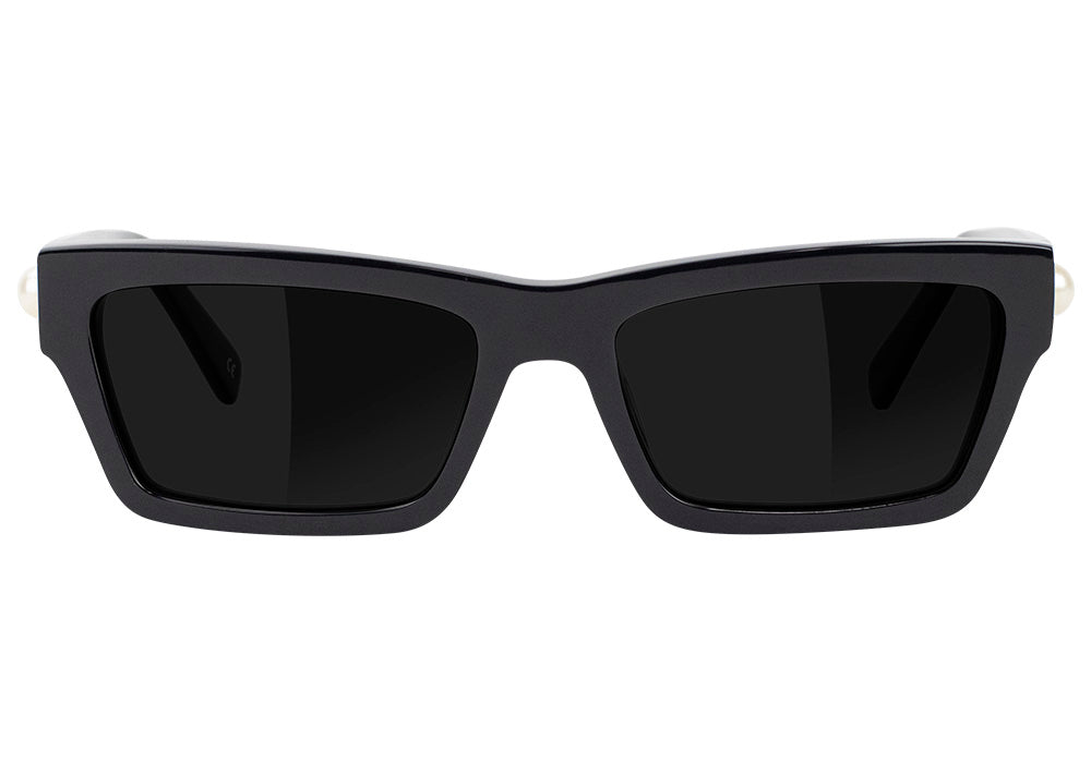 P-Loc Black Polarized Sunglasses Front