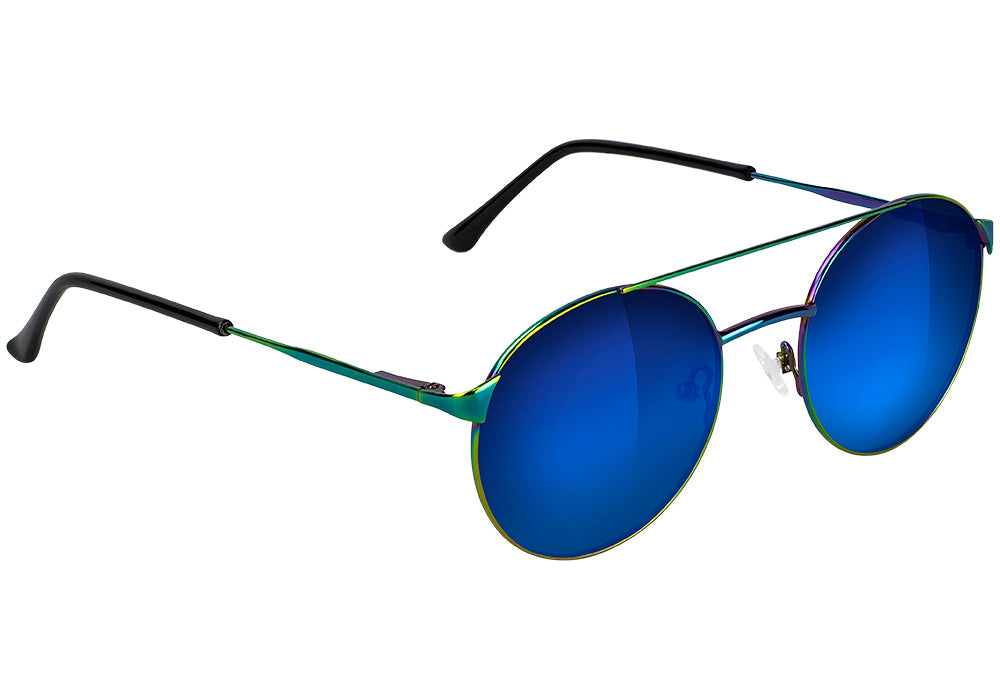 Sampson Ionized Blue mirror Polarized Sunglasses