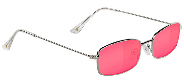Rae Silver Pink Polarized Sunglasses