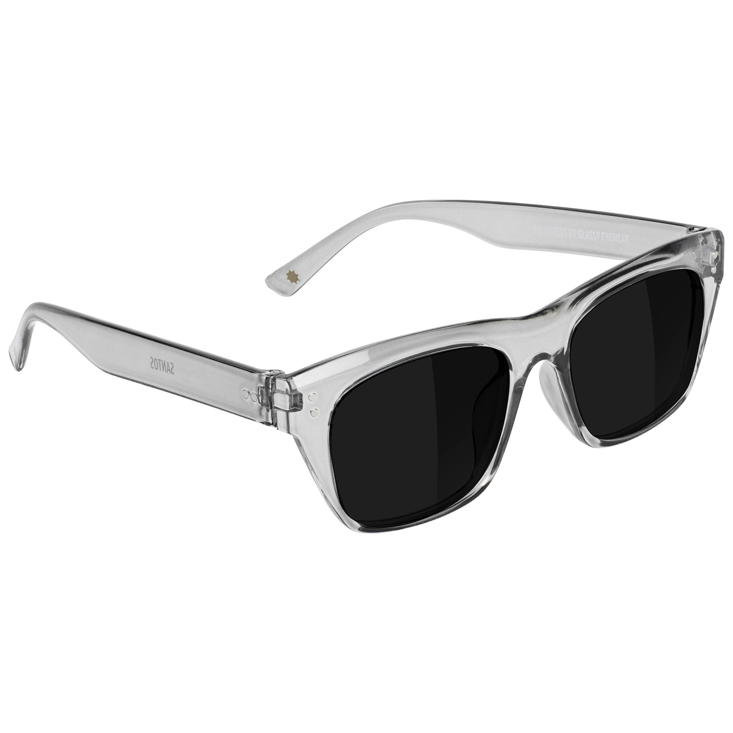 Santos Clear Polarized Sunglasses