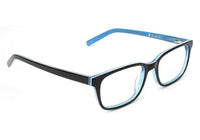 Alamo Black Blue Prescription Glasses