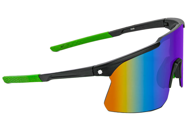 Cooper Black Green Polarized Sunglasses Side