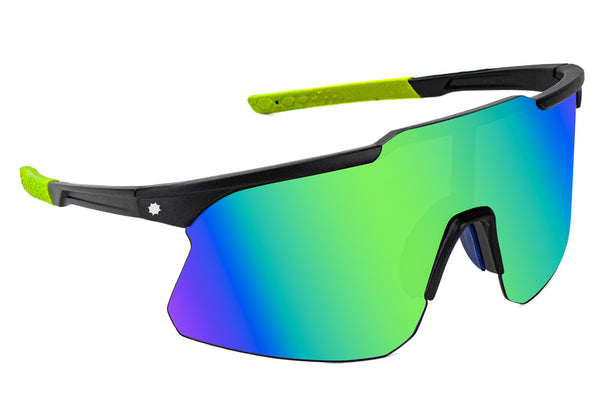 Cooper Black Green Polarized Sunglasses