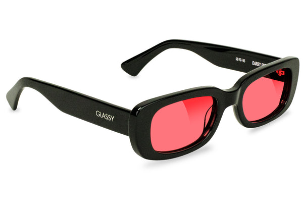 Darby Black Red Polarized Sunglasses