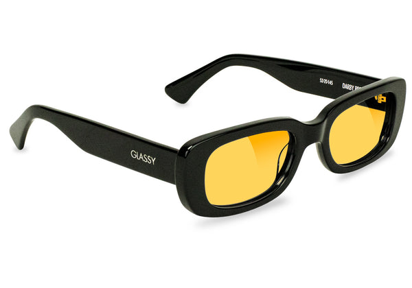 Darby Black Yellow Polarized Sunglasses
