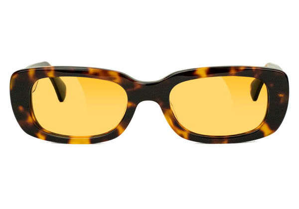 Darby Tortoise Yellow Polarized Sunglasses Front