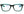 Harper Black/Tiffany Blue Light Blocking Gaming Glasses Front