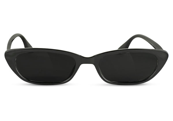 Hooper Black Polarized Sunglasses Front