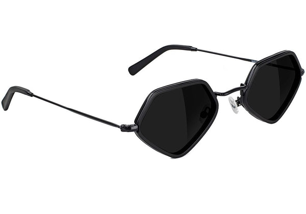 Loy Matte Blackout Polarized Sunglasses