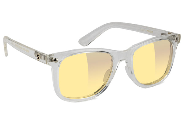 Mikemo Clear Blue Light Blocking Gaming Glasses Yellow Lens
