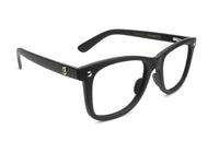 Mikemo Matte Black Wayfarer Prescription Glasses