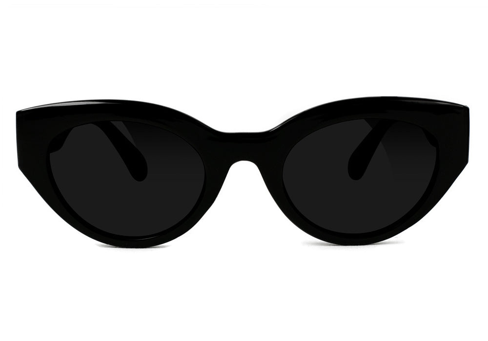 Moore Black Polarized Sunglasses Front