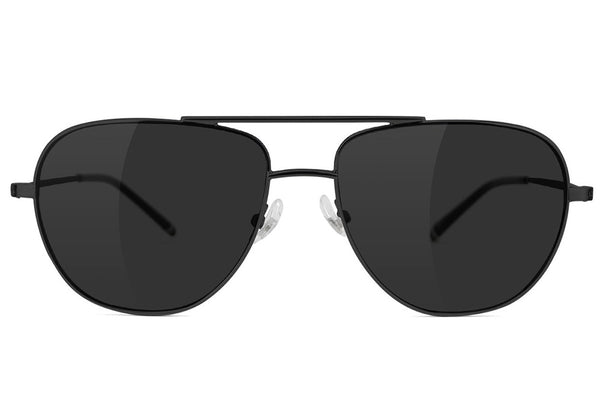 Neen Aviator Black Polarized Sunglasses Front