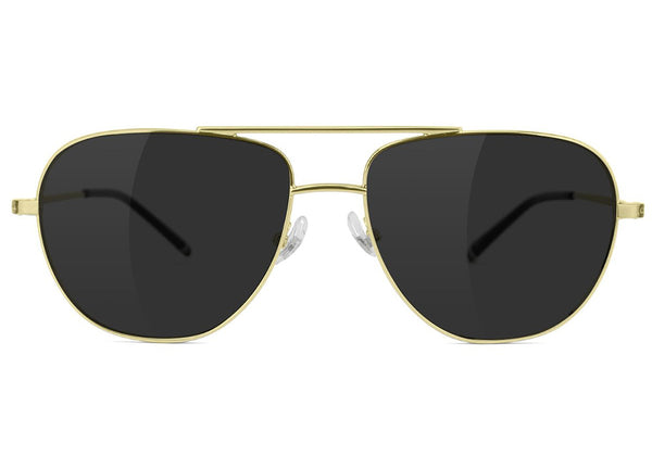 Neen Aviator Gold Polarized Sunglasses Front
