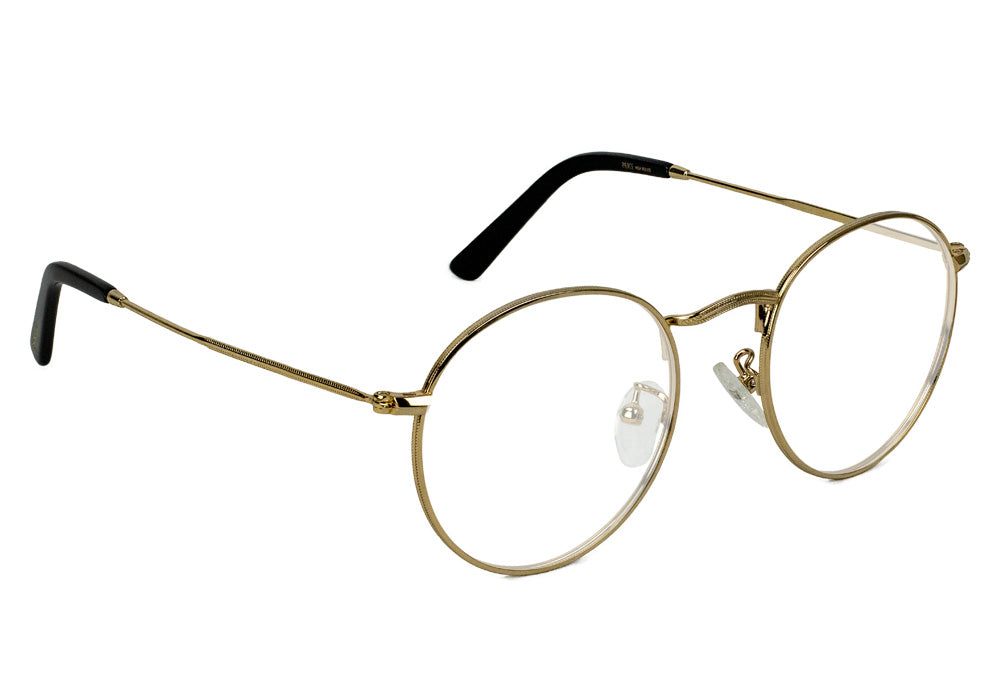 Pierce Gold Prescription Glasses