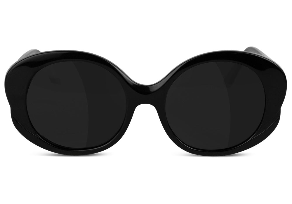Preston Black Polarized Sunglasses Front