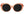 Preston Peach Polarized Sunglasses Front