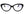 Selena Matte Black Cat Eye Prescription Glasses Front