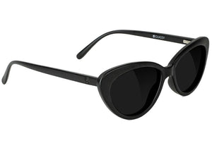 Selina Matte Black Polarized Sunglasses