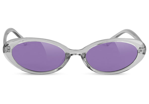 Stanton Clear Purple Lens Polarized Sunglasses Front