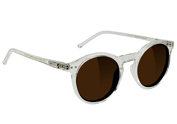 Apollo Clear Brown Lens Polarized Sunglasses